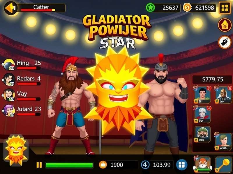 Gladiator Power Star gameplay screenshot